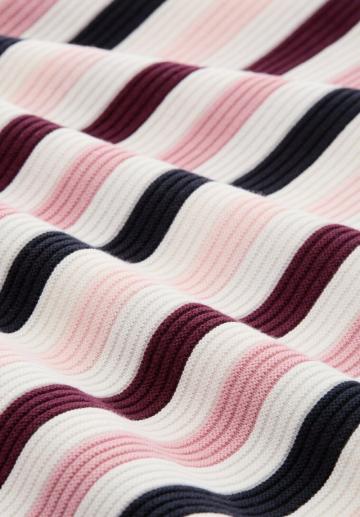 Пуловер в полоску