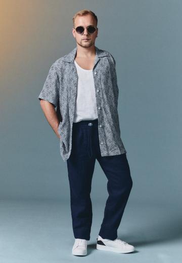 Льняные брюки