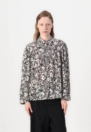 Атласная блузка