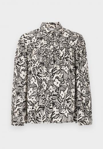 Атласная блузка