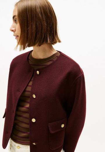 Блейзер с накладными карманами