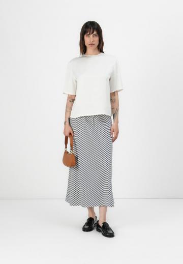 Атласная блузка