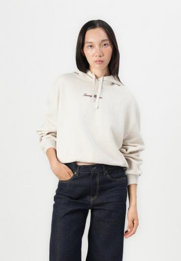 Пуловер с капюшоном