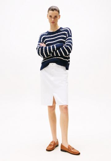 Юбка с накладными карманами