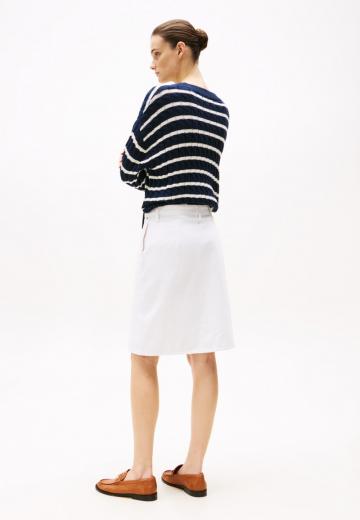 Юбка с накладными карманами