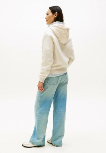 Пуловер с капюшоном