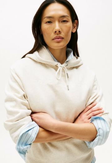 Пуловер с капюшоном