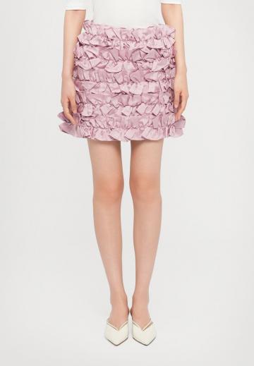 Юбка с воланами