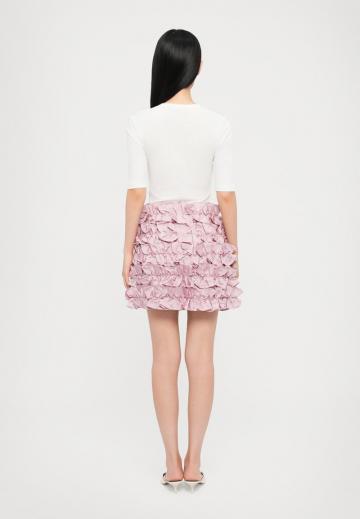 Юбка с воланами