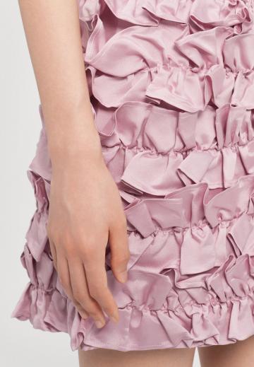 Юбка с воланами