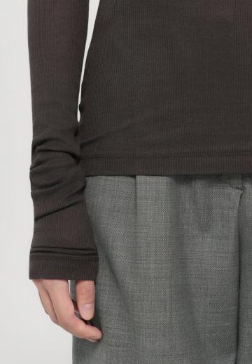 Длинный пуловер