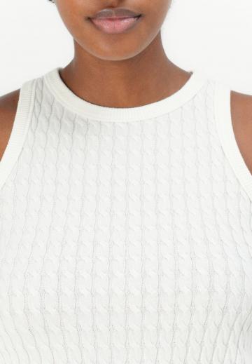 Пуловер без рукавов