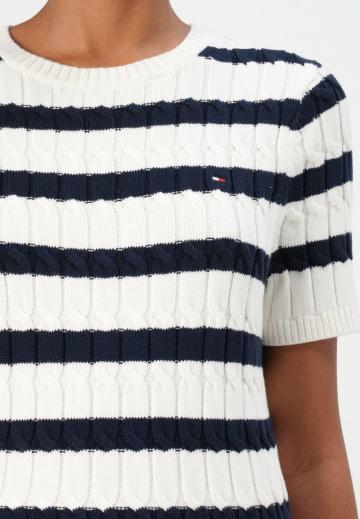 Пуловер с коротким рукавом