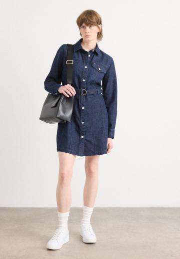 Джинсовое платье