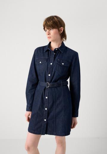 Джинсовое платье