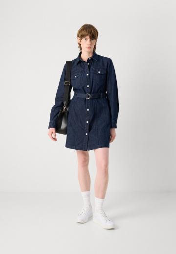 Джинсовое платье