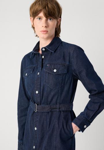 Джинсовое платье