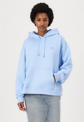 Пуловер с капюшоном