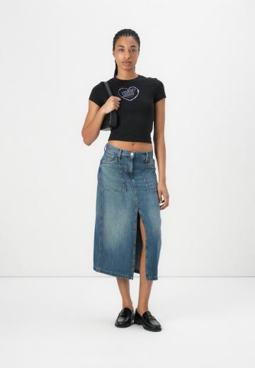 Джинсовая юбка