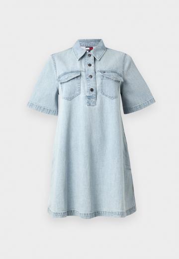 Джинсовое платье