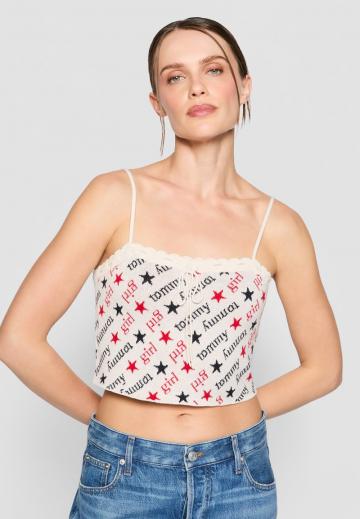 Топ на бретельках