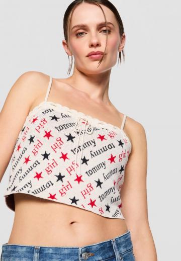 Топ на бретельках