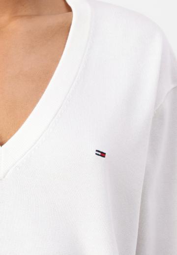 Пуловер в полоску