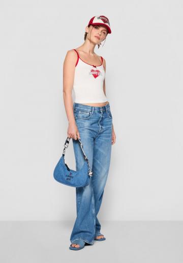 Топ на бретельках