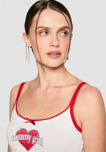 Топ на бретельках