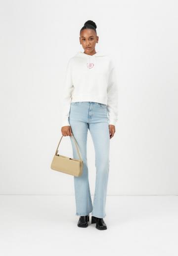 Пуловер с капюшоном