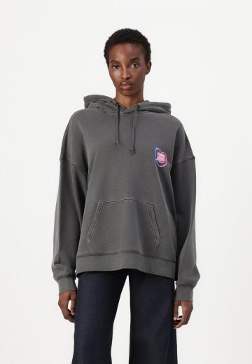 Пуловер с капюшоном