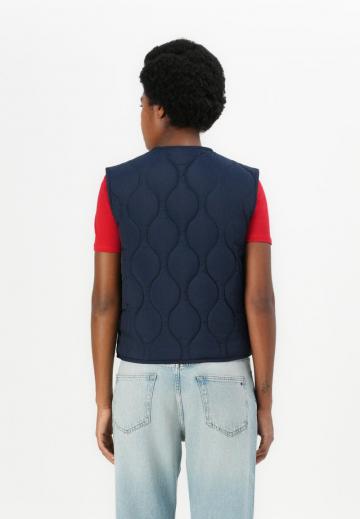 Джинсовая жилетка