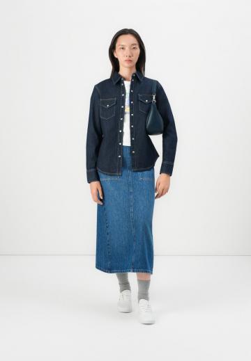 Джинсовая блузка