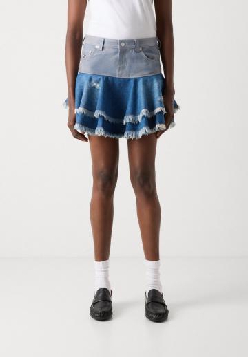 Кожаная юбка