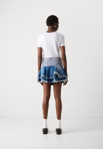 Кожаная юбка