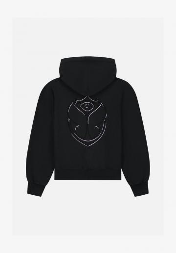 Пуловер с капюшоном