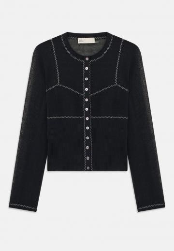 Вязаная кофта