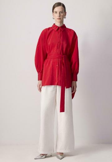 Длинная блузка