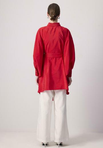 Длинная блузка