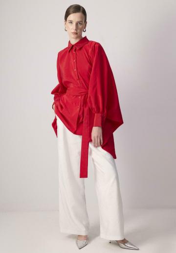 Длинная блузка