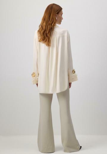 Длинная блузка