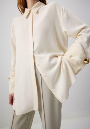 Длинная блузка