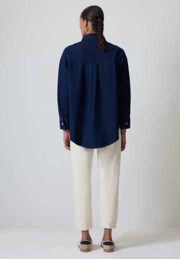 Джинсовая блузка