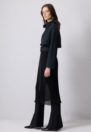 Короткое пальто