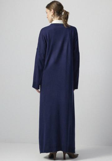 Вязаное платье