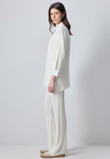 Пуловер с рукавом три четверти