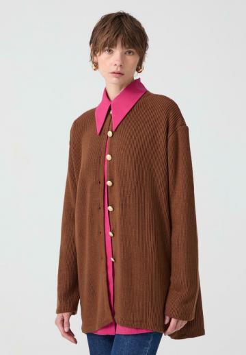 Длинный жилет