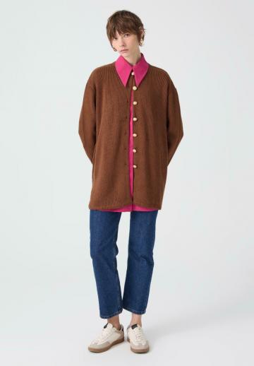 Длинный жилет