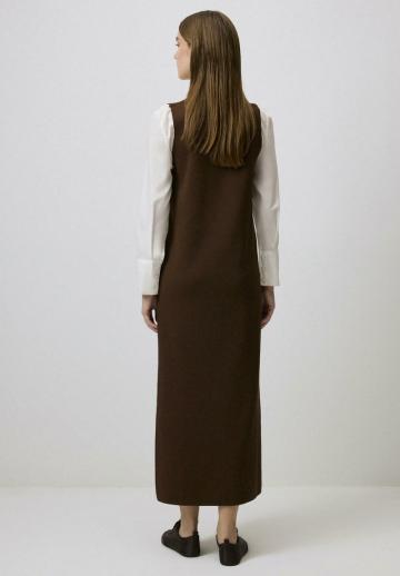 Вязаное платье