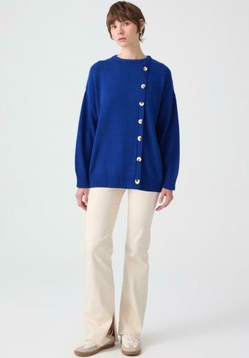 Длинный пуловер